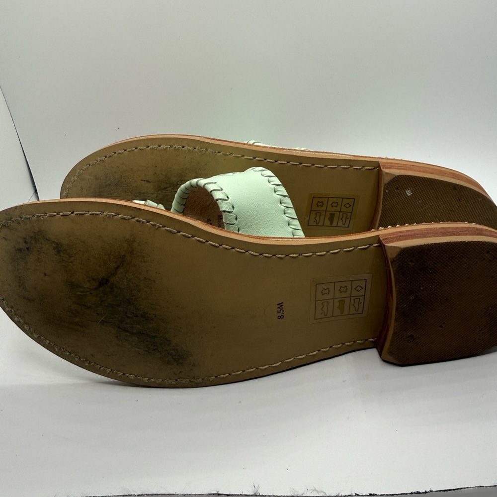 Jack Rogers Women's Light Green Sandals - Picture 7 of 8